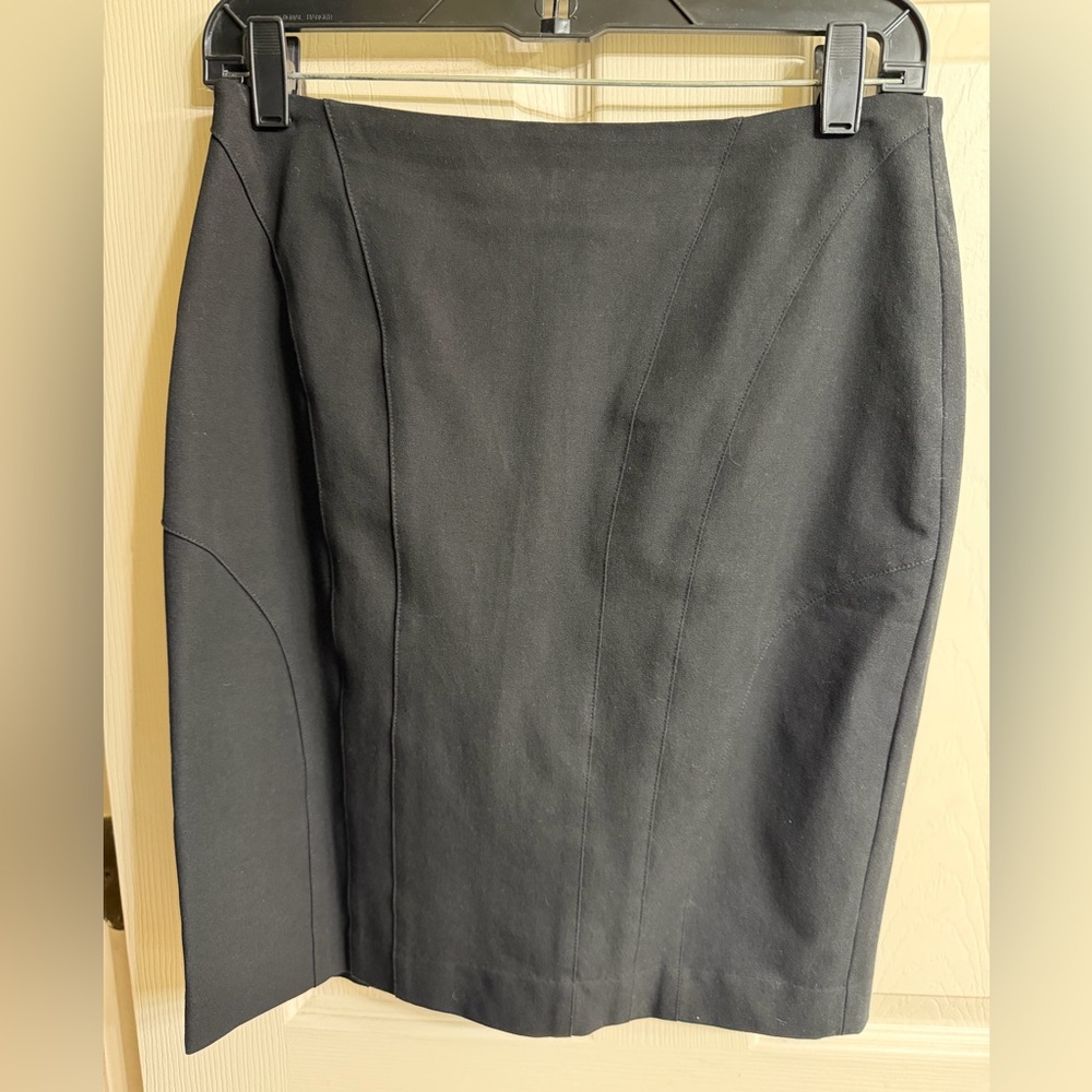 Banana Republic Elegant Black Pencil Skirt